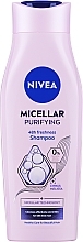 Szampon micelarny do codziennego mycia głowy - NIVEA Micellar Purifying 48 Freshness Shampoo — Zdjęcie N1