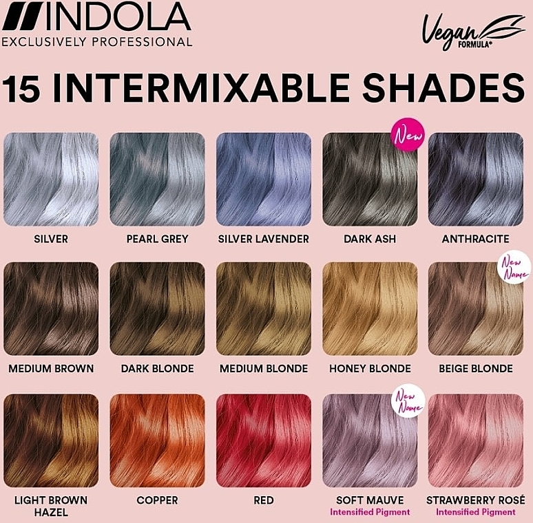 Koloryzujący mus do stylizacji włosów - Indola Color Style Mousse — Zdjęcie N3