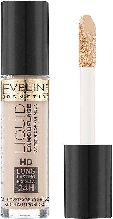 Korektor kamuflaż do twarzy - Eveline Cosmetics Liquid Camouflage  — Zdjęcie N1
