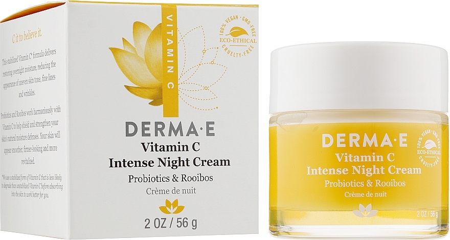 PRZECENA! Intensywny krem na noc z witaminą C - Derma E Vitamin C Intense Night Cream * — Zdjęcie N5