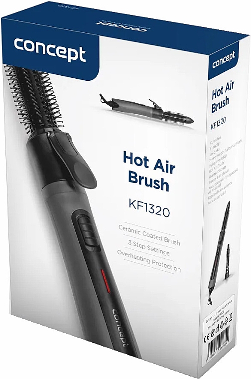 Suszarka do włosów ze szczotką KF-1320 - Concept Hot Air Brush — Zdjęcie N5