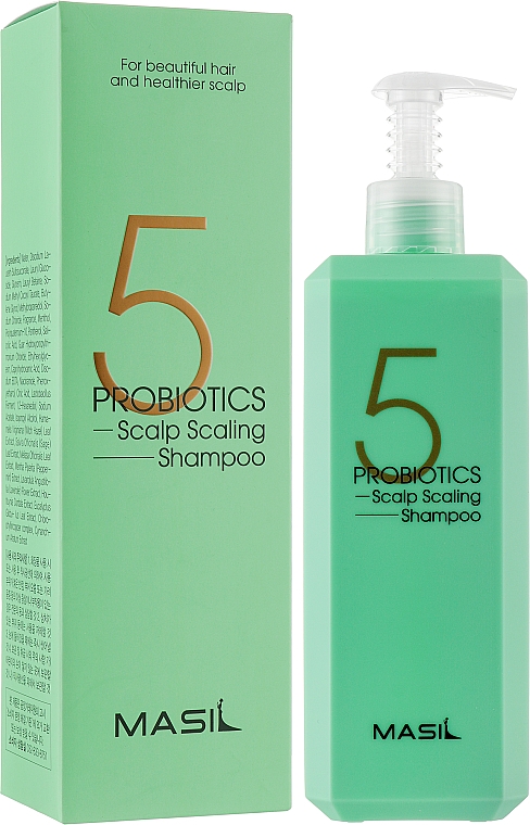 Szampon do głębokiego oczyszczenia skóry głowy - Masil 5 Probiotics Scalp Scaling Shampoo — Zdjęcie N8