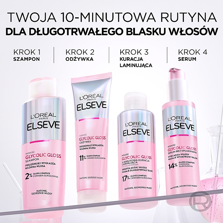 Odżywka do włosów - L’Oréal Paris Elseve Glycolic Gloss Conditioner — Zdjęcie N6