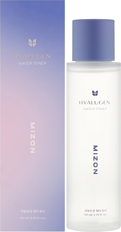 Tonik do twarzy z kolagenem i hialuronem - Mizon Hyalugen Water Toner — Zdjęcie N2