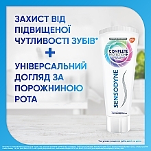 Pasta do zębów Kompleksowa ochrona+ - Sensodyne Complete Protection+ Toothpaste — Zdjęcie N3