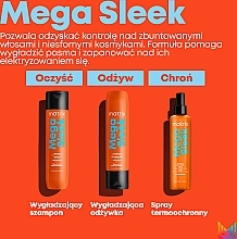 Wygładzający spray termoochronny do włosów - Matrix Total Results Mega Sleek Iron Smoother — Zdjęcie N5
