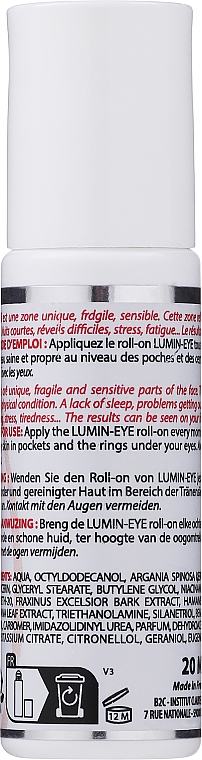 Rozświetlający krem roll-on pod oczy - Institut Claude Bell Roll-on Lumin Eye — Zdjęcie N2