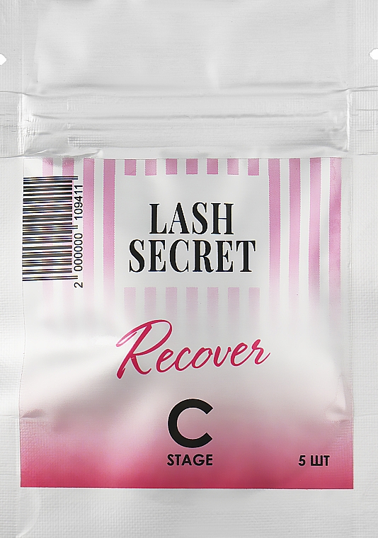 Zestaw do laminowania rzęs - Lash Secret Stage C Recovery — Zdjęcie N2