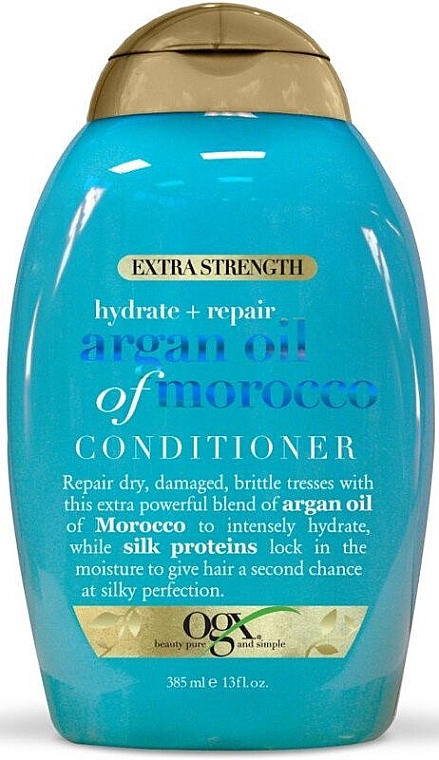 Odżywka do włosów Nawilżanie i regeneracja - OGX Argan Oil Of Morocco Hydrate & Repair Conditioner — Zdjęcie N1