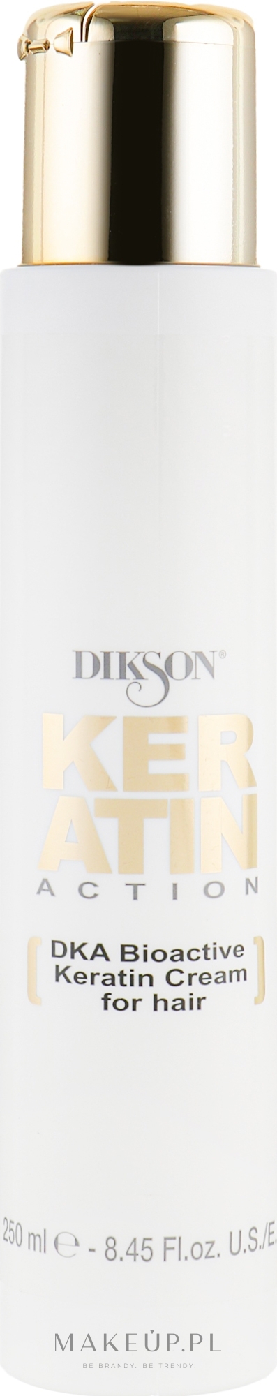 Bio aktywny krem keratynowy do włosów - Dikson Bioactive Keratin Cream 4 — Zdjęcie 250 ml