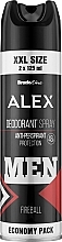 Dezodorant w sprayu dla mężczyzn - Bradoline Alex Fireball Deodorant — Zdjęcie N1