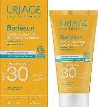 Krem przeciwsłoneczny do twarzy - Uriage Bariesun Moisturising Cream High Protection SPF30+ — Zdjęcie N2
