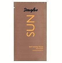 Chusteczka samoopalająca - Douglas Self Tanning Tissue Face & Body — Zdjęcie N1