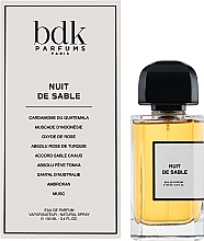 BDK Parfums Nuit De Sables - Woda perfumowana — Zdjęcie N2