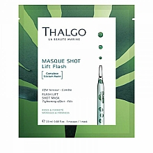Kup Nawilżająco-złuszczające płatki tonizujące do twarzy - Thalgo Masque Shot Flash Lift Shot Mask