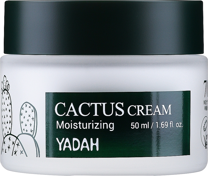 Nawilżający krem ​​do twarzy, Cactus - Yadah Moisturizing Cactus Cream
