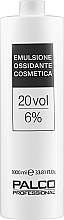 Emulsja utleniająca 20 vol., 6% - Palco Professional Emulsione Ossidante Cosmetica — Zdjęcie N3
