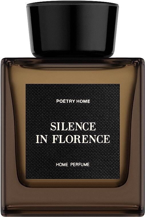 Poetry Home Silence In Florence Black Square Collection - Perfumowany dyfuzor zapachowy — Zdjęcie N1