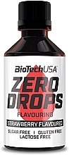 Kup Suplement diety w kroplach o smaku truskawkowym - BioTechUSA Zero Drops Strawberry Flavoured