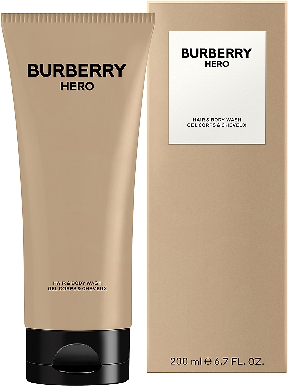 Burberry Hero - Żel pod prysznic i szampon — Zdjęcie N2
