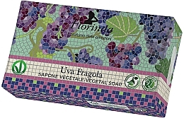 Naturalne włoskie mydło Mozaika - Florinda Uva fragola — Zdjęcie N1