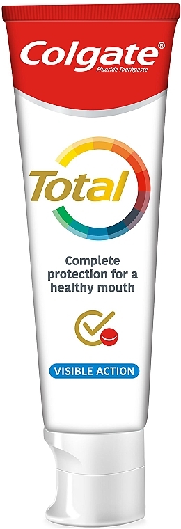 Widoczne działanie, multiochronna pasta do zębów z fluorem - Colgate Total — Zdjęcie N5