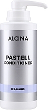 Odżywka do pielęgnacji włosów blond - Alcina Pastell Ice-Blond Conditioner — Zdjęcie N3