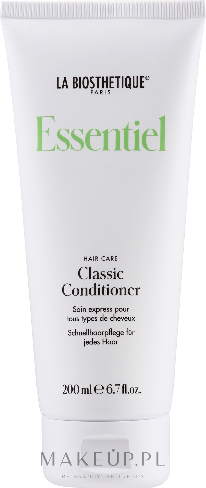 Odżywka zapewniająca miękkość i połysk włosów - La Biosthetique Essentiel Classic Conditioner — Zdjęcie 200 ml