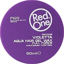 Kup Wosk do włosów na bazie wody - Red One Aqua Hair Gel Wax Full Force Violetta