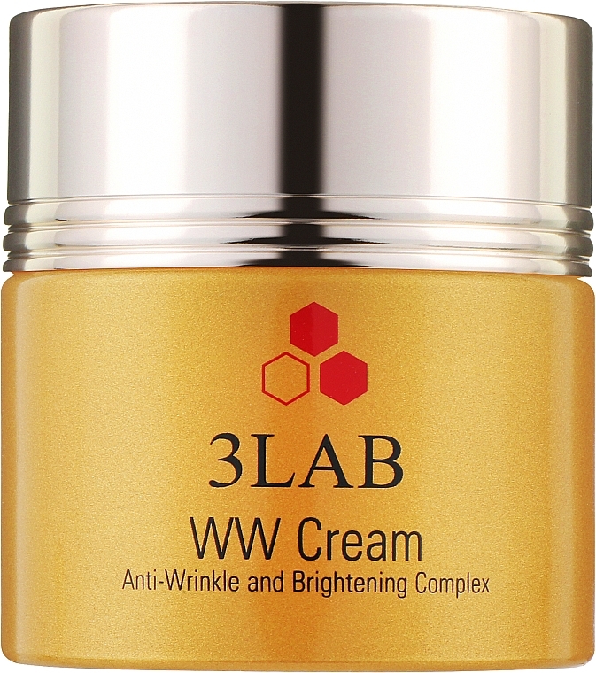 Rozświetlający krem przeciwzmarszczkowy do twarzy - 3Lab WW Cream Anti-Wrinkle And Brightening Complex — Zdjęcie N1