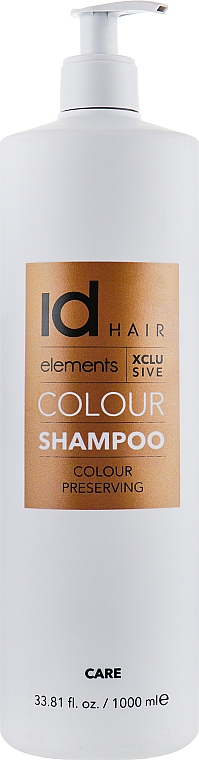 Szampon do włosów farbowanych z ceramidami, jagodami goji i olejem monoi - idHair Elements Xclusive Colour Shampoo — Zdjęcie N5