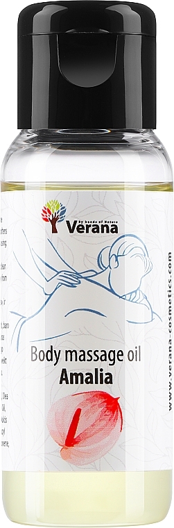 Olejek do masażu ciała Amalia - Verana Body Massage Oil  — Zdjęcie N1
