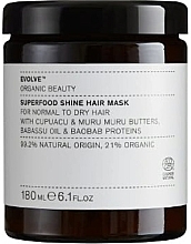 Kup Maska dla lśniących włosów - Evolve Beauty Superfood Shine Hair Mask