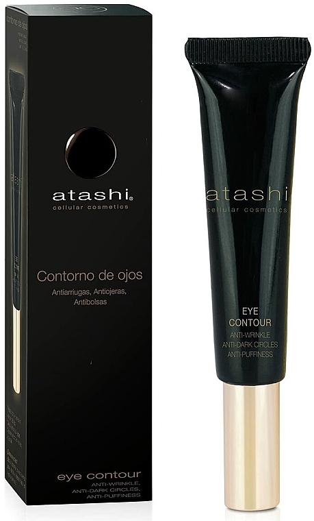 Przeciwzmarszczkowy krem ​​pod oczy - Atashi Anti-Wrinkle Eye Contour Cream — Zdjęcie N1