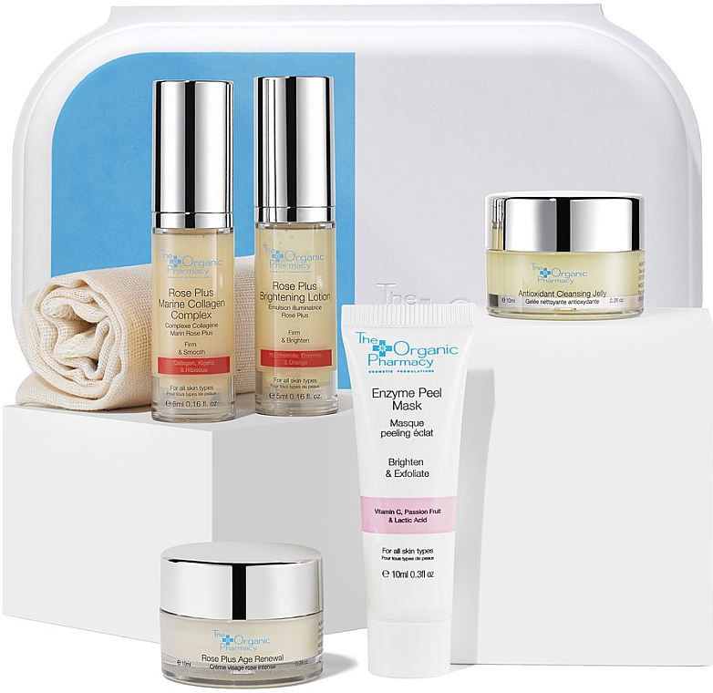 Zestaw kosmetyków, 6 produktów - The Organic Pharmacy Rejuvenating Skincare Kit — Zdjęcie N1