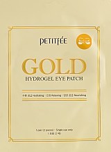 Hydrożelowe płatki pod oczy - Petitfee & Koelf Gold Hydrogel Eye Patch — Zdjęcie N3