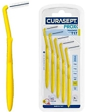 Kup Szczoteczki międzyzębowe 1,7 mm, 5 szt., żółte - Curaprox Curasept Proxi Treatment Angle T17 Yellow