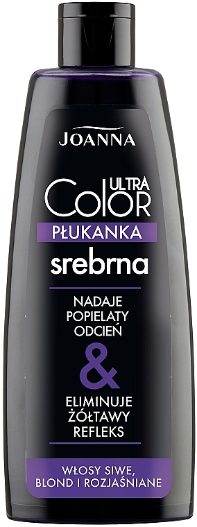 Srebrna płukanka do włosów - Joanna Ultra Color System — Zdjęcie N4