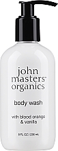 Perfumowany żel pod prysznic - John Masters Organics Blood Orange & Vanilla Body Wash — Zdjęcie N1