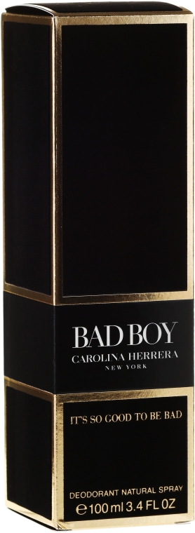 Carolina Herrera Bad Boy - Perfumowany dezodorant w sprayu — Zdjęcie N1