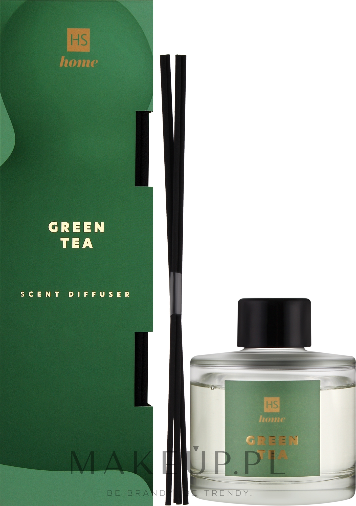 Dyfuzor zapachowy Zielona herbata - HiSkin HS Home Green Tea Scent Diffuser — Zdjęcie 90 ml