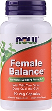 Kompleks ziół w kapsułkach dla kobiet - Now Foods Female Balance — Zdjęcie N3