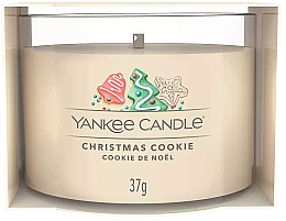 Mini świeczka zapachowa w szkle - Yankee Candle Christmas Cookie Filled Votive — Zdjęcie N1