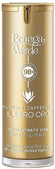 Serum do twarzy - Bottega Verde Pistilli Di Zafferano Global Anti-Aging Face Serum — Zdjęcie N1