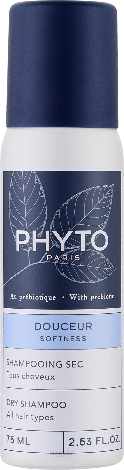 Suchy szampon do włosów - Phyto Softness Dry Shampoo — Zdjęcie 75 ml