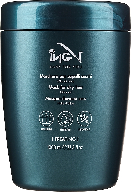 Maska do włosów suchych - ING Professional Easy For You Treating Mask For Dry Hair — Zdjęcie N1