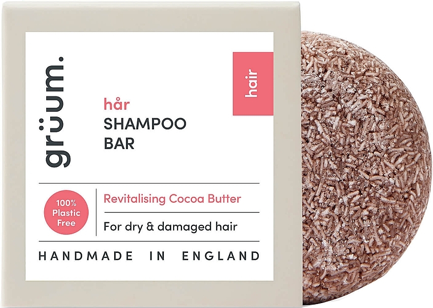 Szampon odbudowujący włosy - Gruum Shampoo Bar Revitalising — Zdjęcie N1