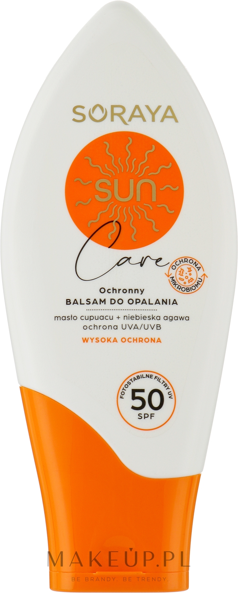 Balsam do twarzy z filtrem przeciwsłonecznym - Soraya Sun Care SPF50 — Zdjęcie 125 ml