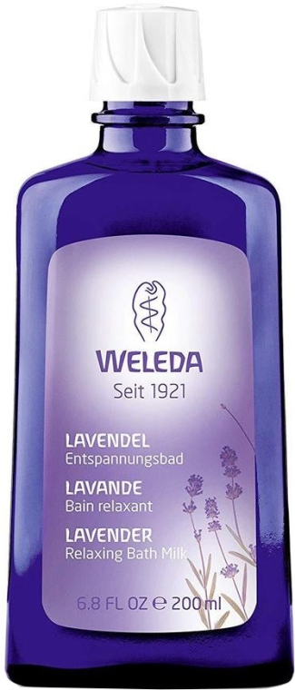 Relaksujące mleczko do kąpieli Lawenda - Weleda Lavender Relaxing Bath Milk Calming and Balancing — Zdjęcie N1