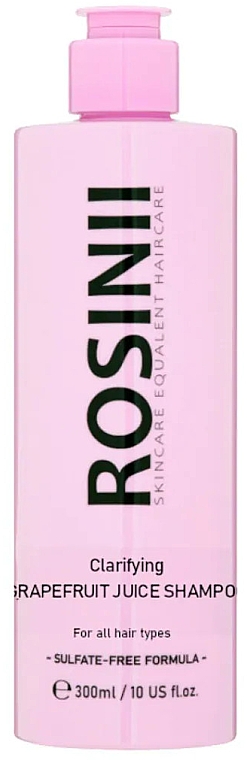 Oczyszczający szampon z sokiem grejpfrutowym - Rosinii Clarifying Grapefruit Juice Shampoo — Zdjęcie N1